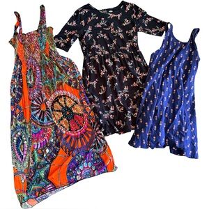 Girls 8 | Dress Bundle - 2- Old Navy + 1 Maxi